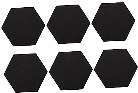 BESTonZON Coussinets Damortissement Hexagonaux Insonorisants Pour Plafonds Murs Portes Matériau Sûr Pour Ktv