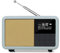 Portable DAB+ Radio with Bluetooth I Rechargeable Battery 12hr Play or Mains Powered | IPX4 Water Resistant | Small DAB Radio with Alarm Clock | FM Radio, 40 Presets, Headphone Jack | LEMEGA