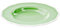 Guzzini - Plato hondo de melamina Flora 'Table Decor' (Verde Polvo)