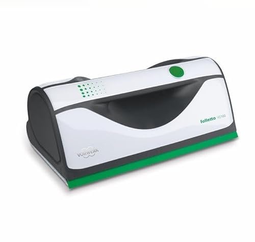 Folletto VG 100 Vorwerk Lavavetro Automatico, Pulitore Vetri Elettrico, Bianco e Verde