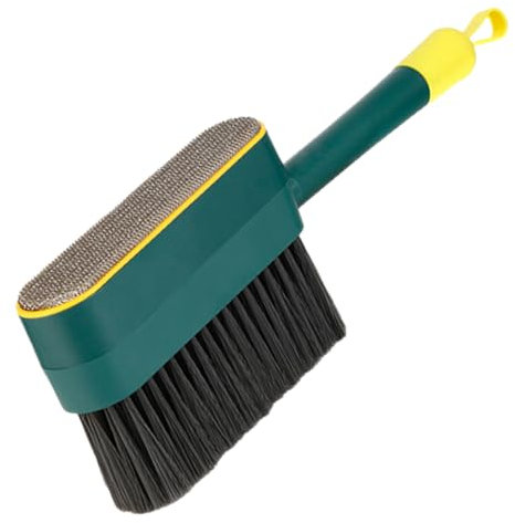 EXQUIMEUBLE Brosse De Nettoyage pour Balai à Main Portable Brosse Établi Multi-usages Nettoyage à Usage Domestique