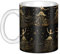 Gpkgsigt Tasse en céramique pour femme Motif casse-noisette pour cappuccino, latte, céréales, yaourt, lait, boissons chaudes ou froides Four à micro-ondes