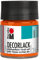 Marabu 11300005013 Vernis décoratif acrylique orange 013, 50 ml, vernis acrylique brillant à base d'eau, résistant aux intempéries, à la salive, pour peinture, pochoir et technique de serviette