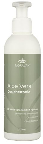 MORAVAN® Aloe Vera Gesichtstonic | erfrischend & beruhigend | 200ml