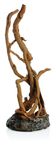 biOrb 46127 Moorgehölz Ornament S - stilvolle Aquariumdekoration in Holz-Optik in lebensechtem 360-Grad-Design | zur Einrichtung von Süßwasser- und Meerwasseraquarien