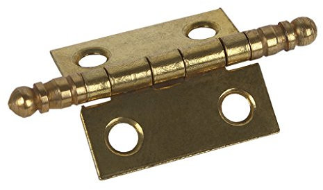 2 UDS BISAGRA HIERRO LATON FIN ALTO 40 X 35 - Unid: 12