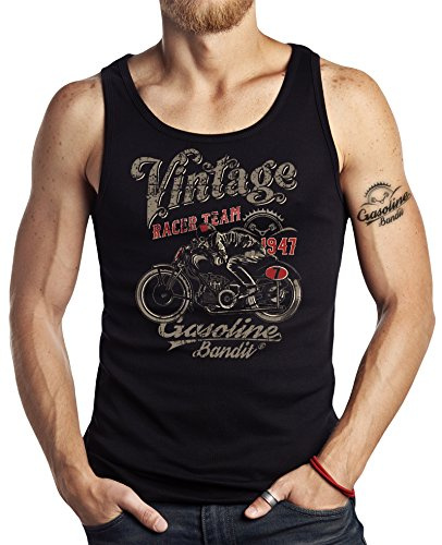 Biker Tank-Top: A Gentlemens Ride