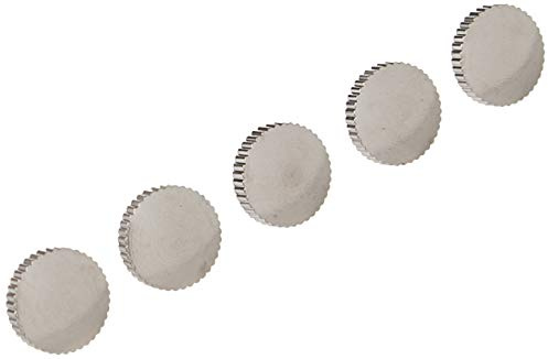 Button for Trumpet Key Buttom Piston Valve Cap Screw Replacement Slide Finger Ring Fixing Screws (Pack of 5)