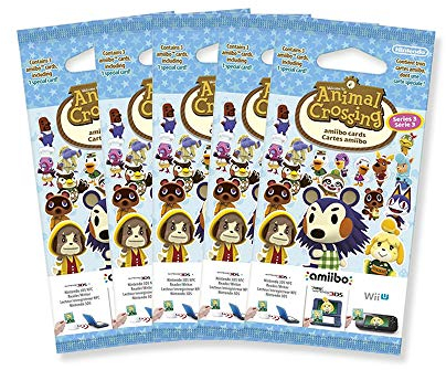 GAME WORLD 5x Amiibo Karten 3 Stück Animal Crossing Vol. 3 Deutsche Version