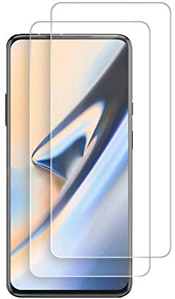 Lot de 2 Protections d'écran OnePlus 7 Pro, OnePlus 7 Pro en Verre trempé, Protection d'écran HD Transparent pour OnePlus 7 Pro.