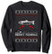 Merry Fishmas Lustig Xmas Geschenk für Papa Angeln Liebhaber Sweatshirt