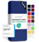 Jacobson Jersey Spannbettlaken Spannbetttuch Baumwolle Bettlaken (Topper 180-200x200 cm, Royal Blau)