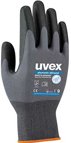 Uvex Phynomic Allround Schutzhandschuhe - 1 Paar Profi-Arbeitshandschuhe 08/M