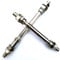 Free-fly Bike Bicycle Wheel Hub Non Quick Release Lock Skewers Prevent Removing Wheels by Hands Bike Repair Tool (1 Pair, 2 Piece)