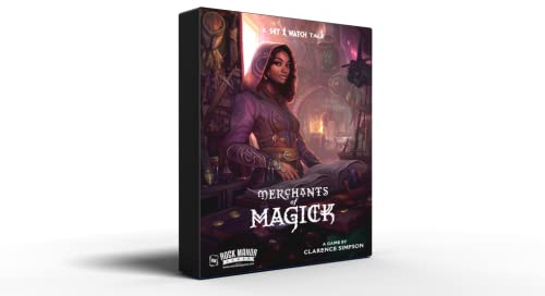 Rock Manor Games Merchants of Magick - A Set a Watch Tale Brettspiel