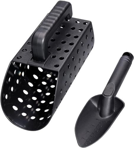 Accesorios para Pala y Pala de Arena con Detector de Metales para la detección de Metales y la búsqueda del Tesoro para Adultos o niños