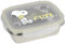 GEDA LABELS Brotdose mit Clipverschluss, Edelstahl, bunt, 17 x 13 x 6 cm