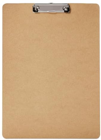 Janrax Klemmbrett aus Holz, A3