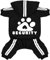 Dolahovy Hunde Hoodie Kleidung für Haustiere Weiche Herbst Winter Welpen Pullover Fleece Hundejacke Mäntel Baumwolle Hunde Outfit für Chihuahua Teddy Kleine Mittlere Hunde Katzen Schwarz