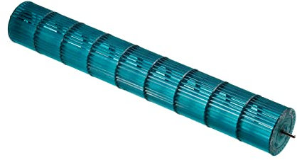 PATIKIL 85x572mm Air Conditioner Blower Fan Wheel, External Fixation Cross Flow Fan Assembly Replacement for Room AC, Green