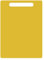 AEX Chopping Board - Plastic Cutting Board - Large Chopping Board for Fruit & Vegetables - BPA Free Chopping Board - Rectangle Cutting Board Plastic - Plastic Cutting Board for Kitchen (Yellow)
