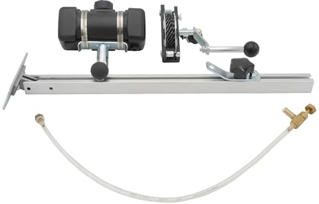 SÄGENSPEZI Zusatzöler Öltank mit Winde und Schlauch für Motorsäge Kettensäge Fräsgeräte Mobiles Sägewerk Chainsaw Mill Auxiliary oiler kit