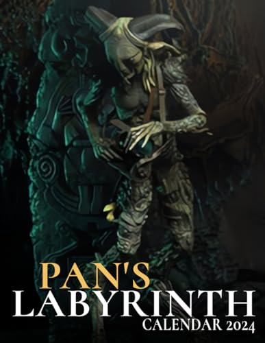 Calendar 2024: Great Gift For Pan's Labyrinth (2006), Beloved Fan and Collectors, Jan 2024 to Mar 2025, 17 x 11 Opened, Kalendar, Calendrier