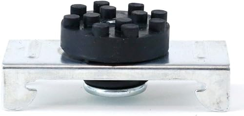 Premium Sound Isolation Clips - Pack of 100 - Ideal for Soundproofing Walls and Ceilings - Decouple Walls and Ceilings - Floating Room - Home, Office, Recording Studio, Apartments (100)