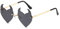 Halloween Teufel Brille Teufel Herz Sonnenbrille Halloween Party Brille Teufelshorn Sonnenbrille Maskerade Cosplay Halloween Teufelsbrille