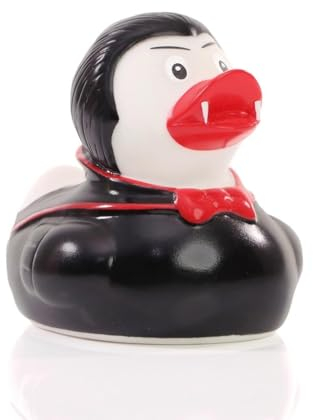 Dracula ? Quietscheente - Badeente - ca. 8 cm gross