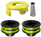 RAC118 - Bobina di ricambio per decespugliatore Ryobi RLT3525S, bobina per Ryobi RLT3025F/S con copertura e molla, diametro 1,2 mm, lunghezza 8,4 m (2 bobine + 1 copertura + 1 molla)