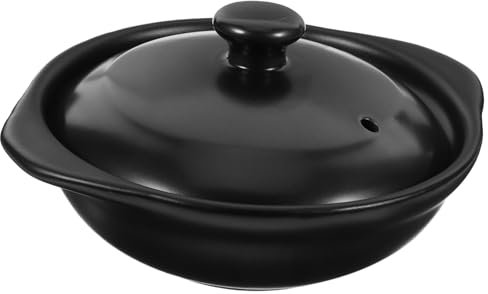 MAGICLULU casseruola pentole giapponesi pentola di terracotta cuociriso giapponese slow cooker slower cooker padella per crepes pentola per stufare elementi essenziali della cucina ceramica