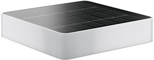 goobay LED Solar Bodenleuchte Level mit Erdspieß/Outdoor Garten LED Lampe für Gehweg Treppe/Wasserdicht IP44, 45 lm, 3 Farbmodi 3000K - 6500K / 72015, Weiß, Schwarz