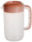Botellas de agua de 4 litros para beber frío, jarra con tapa para té frío caliente y helado, gran capacidad, 5 colores