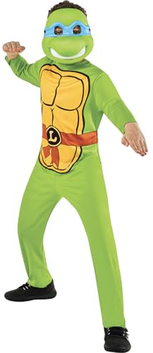 Rubies – TMNT Ninja Turtles, offizielles Ninja Turtles Kostüm Leonardo, 7-8 Jahre