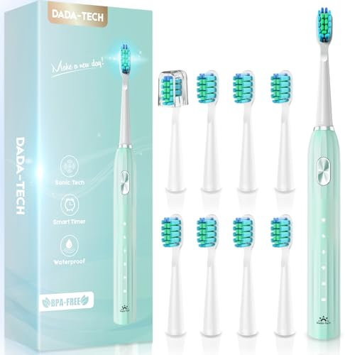 Electric Toothbrush, Elektrische Zahnbürste Schallzahnbürste Grün