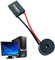PP Plut Speaker Plug Diagnóstico Beep Beep Speaker PC código de error del zumbador de la placa madre alarma para el altavoz del motorista de advertencia altavoces alto