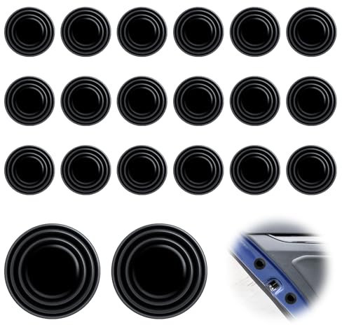 20 Pcs Car Door Shock Absorber, Universal Car Door Protection Sticker, Thickening Anti-Collision Vehicle Gate Shock Absorption Pads for Cars Collision Avoidance, Cars Accessories for Door Collisions