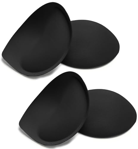 Nimiah Super Pushup Sewin Bra Inserts Add 1-2 Cups for Swim/Sport,2 Pairs | Super Push-Up Adds 1-2 Cups, Lightweight Foam, Sew-In Non-Slip, Fits Dresses, Swimsuits & Sports Tops