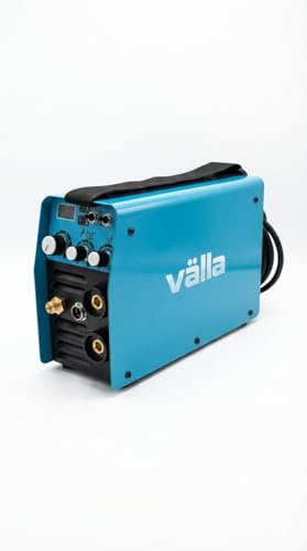 Välla V160T 160A DC TIG Welder Machine: HF Start, 2T/4T Latching, Pulse Mode - 4.5kg Portable Welder - Includes WP17 TIG Torch & Earth Clamp