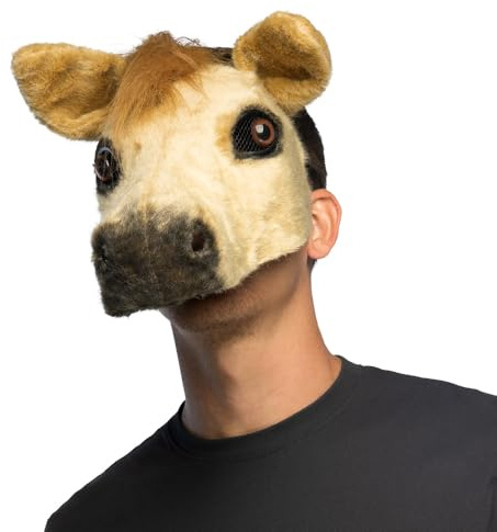 Boland – Plüsch Tiermaske für Erwachsene, bequeme Passform, Halbmaske für Kostüme, Karneval, Mottoparty oder Halloween