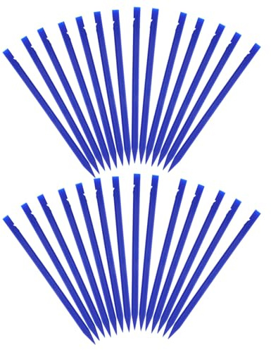 Kisangel Herramienta de Palanca Antiestática Azul 100 Piezas Abs Portátil | Pantalla de Ordenador y Dispositivos Electrónicos, Diseño Multifunción, Uso en Reparación y Desmontaje