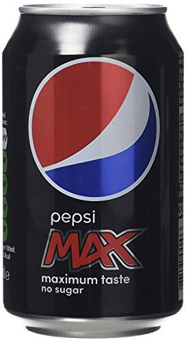 Pepsi Max, 330 ml (Pack of 24)