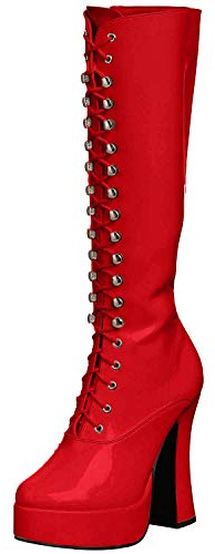 Pleaser Damen Electra-2020Kurzschaft Stiefel