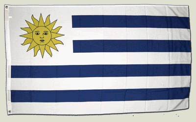 Flagge Uruguay - 90 x 150 cm
