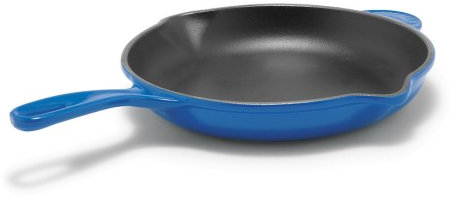 Le Creuset Enameled Cast-Iron 11-3/4-Inch Skillet with Iron Handle, Marseille