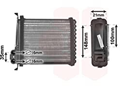 VAN WEZEL 59006085 Wärmetauscher Innenraumheizung 9144221