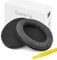 Geekria QuickFit Kunstleder-Ersatz-Ohrpolster für Sennheiser HD180, HD201, HD449 Kopfhörer, Ohrpolster, Reparaturteile (schwarz)