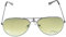 Unbekannt Sonnenbrille mit Federscharnier verspiegelt in verschiedenen Farbe (One size, Schwarzer Rahmen/Farngrün Gläser)