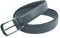 YEHMAN Klassischer 3 cm breiter Gürtel aus Rindspaltleder, verstellbar, silberfarbene Dornschließe 120 cm, grau, 120 cm